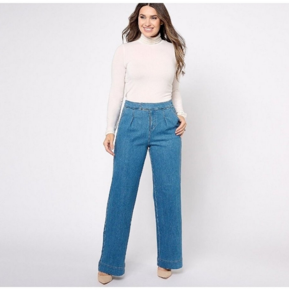 Women's Blue Flare Jeans